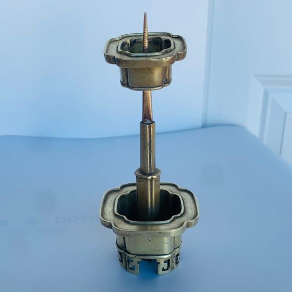 Vintage brass Candle Holder
